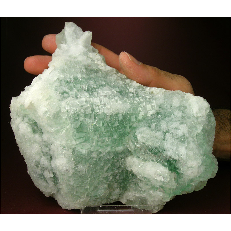 Fluorite, Quartz from Piaotang Mine, Jiangxi Province, China