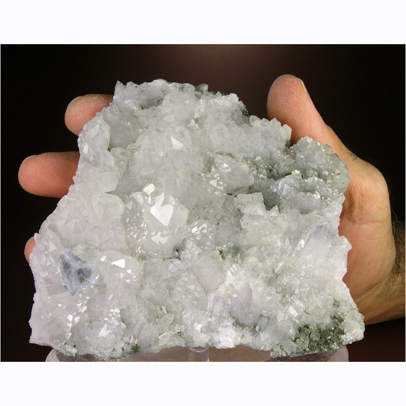 Fluorite, Quartz from Yaogangxian Mine, Hunan Province, China