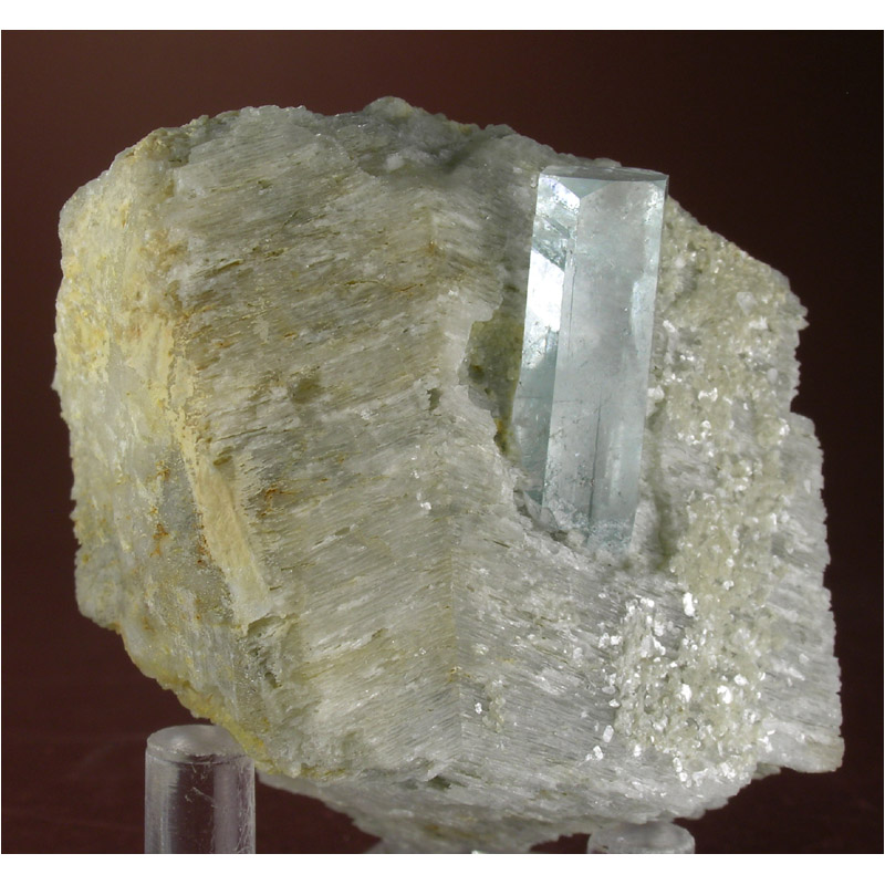 Aquamarine, Albite from Shigar Valley, Baltistan, Pakistan