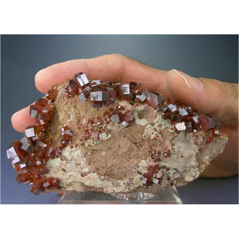 Vanadinite from Mibladen, Khenifra Province, Morocco