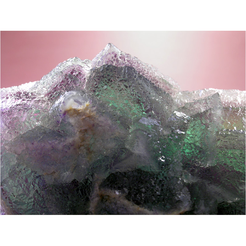 Fluorite from De'An County, Jiangxi Province, China