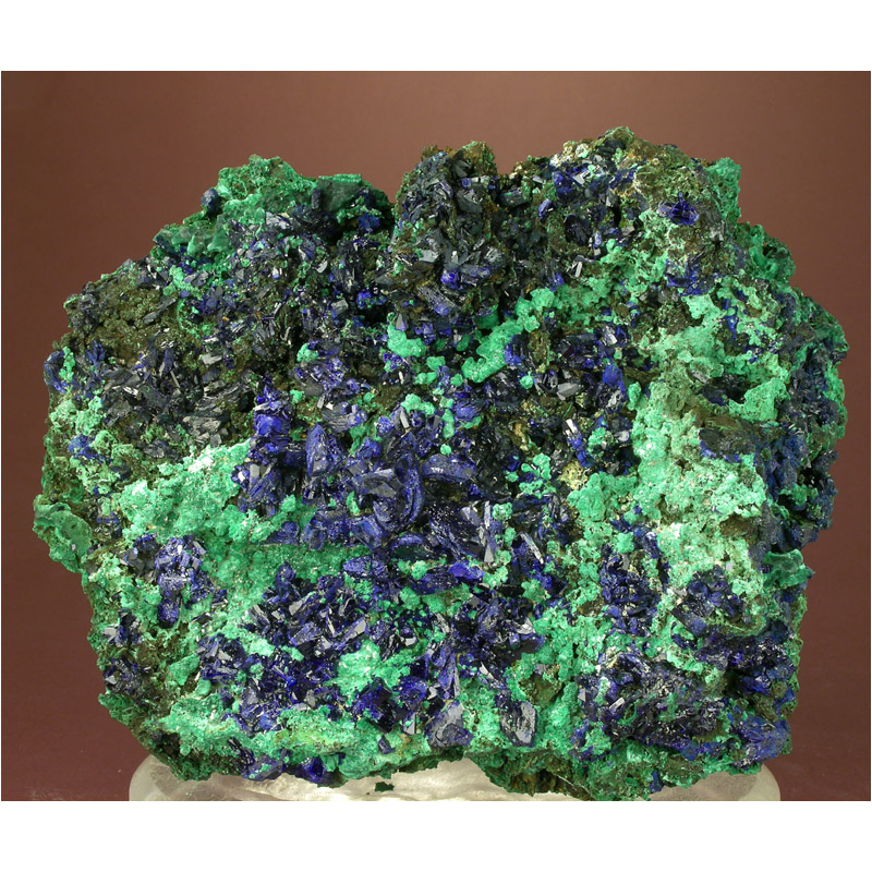 Azurite, Malachite from Sepon Mine, Vilabouly, Laos