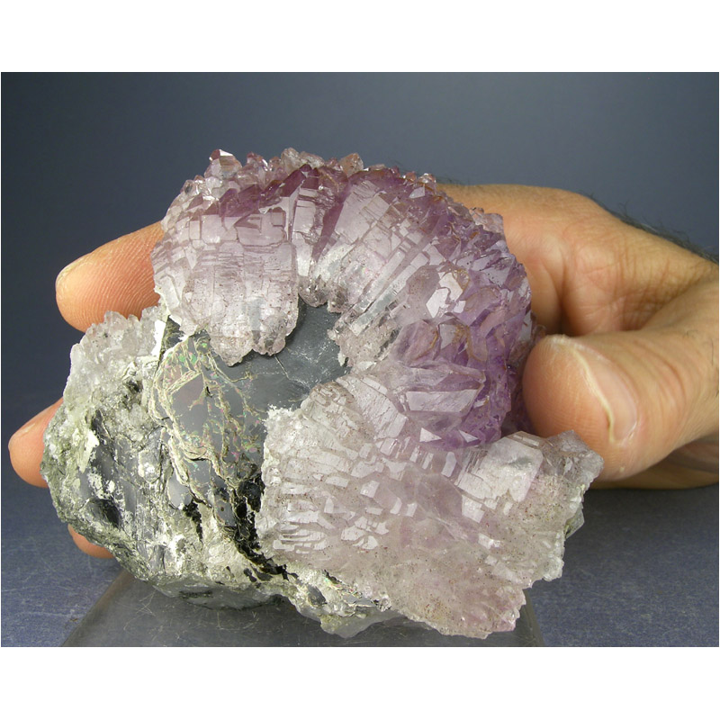 Amethyst, Biotite from Karur, Tamil Nadu, India