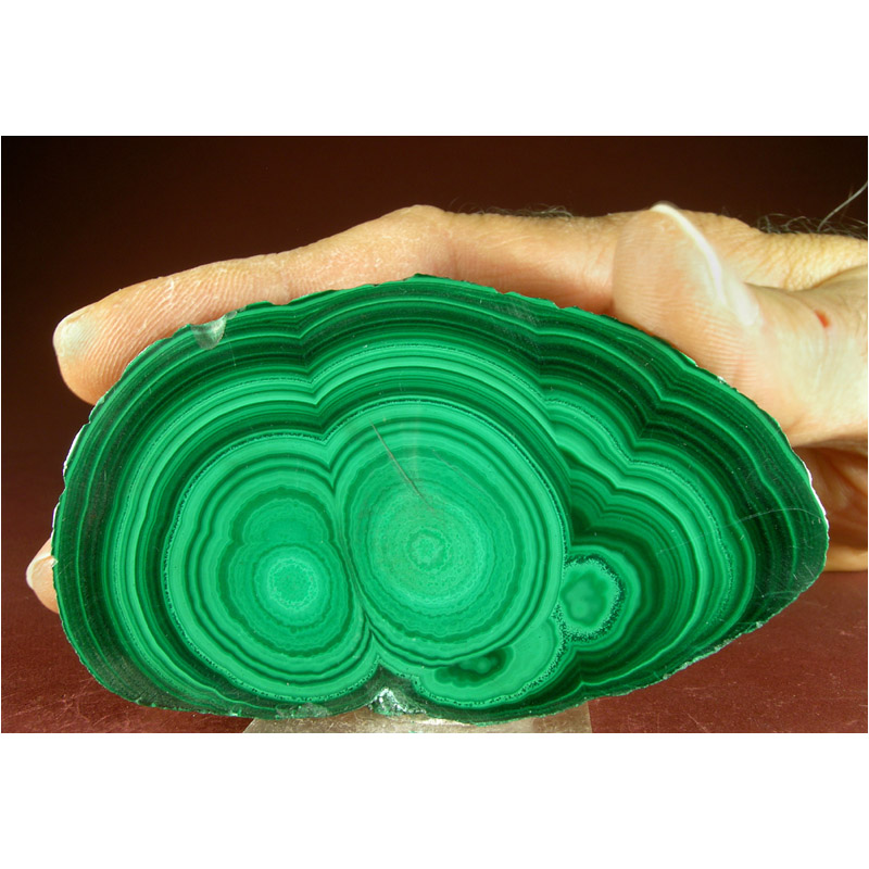 Malachite from Katanga, Shaba Province, Zaire