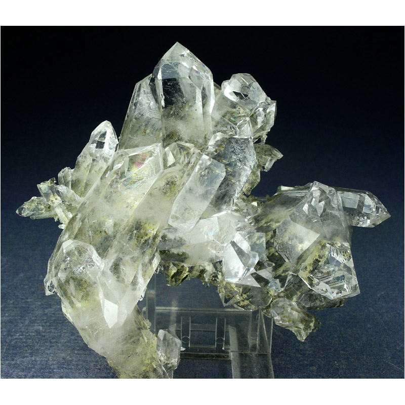 Quartz, Chlorite from Corinto, Minas Gerais, Brazil