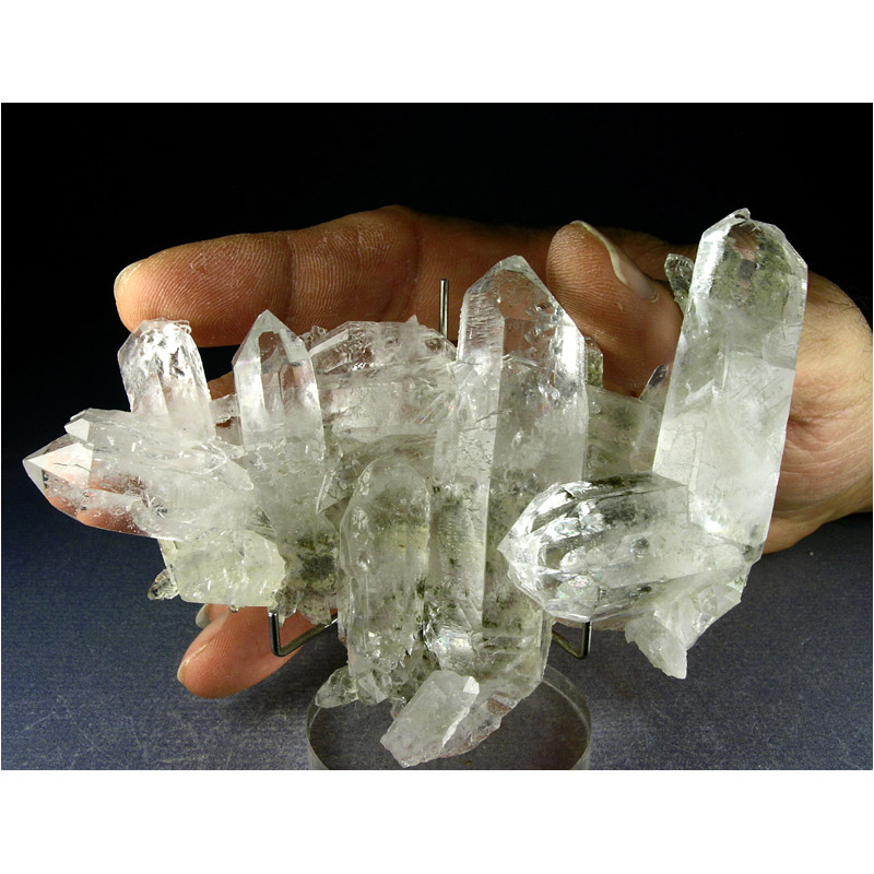 Quartz, Chlorite from Corinto, Minas Gerais, Brazil