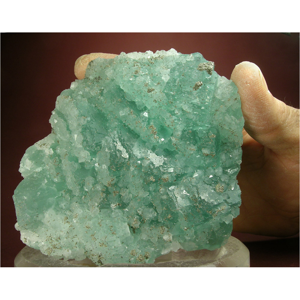 Fluorite, Quartz, Pyrite from El Hammam Mine, Meknes, Morocco