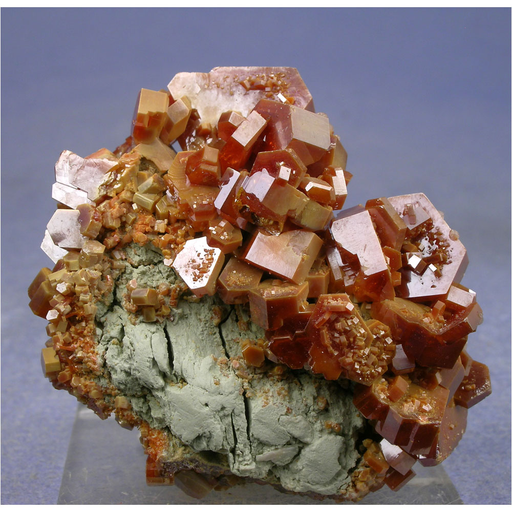 Vanadinite from Mibladen, Khenifra Province, Morocco