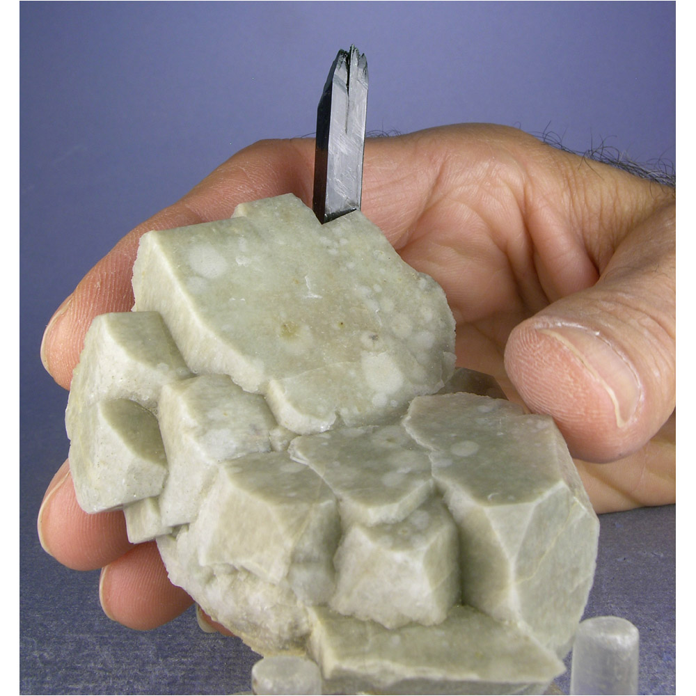 Aegirine, Microcline from Mt. Malosa, Zomba, Malawi