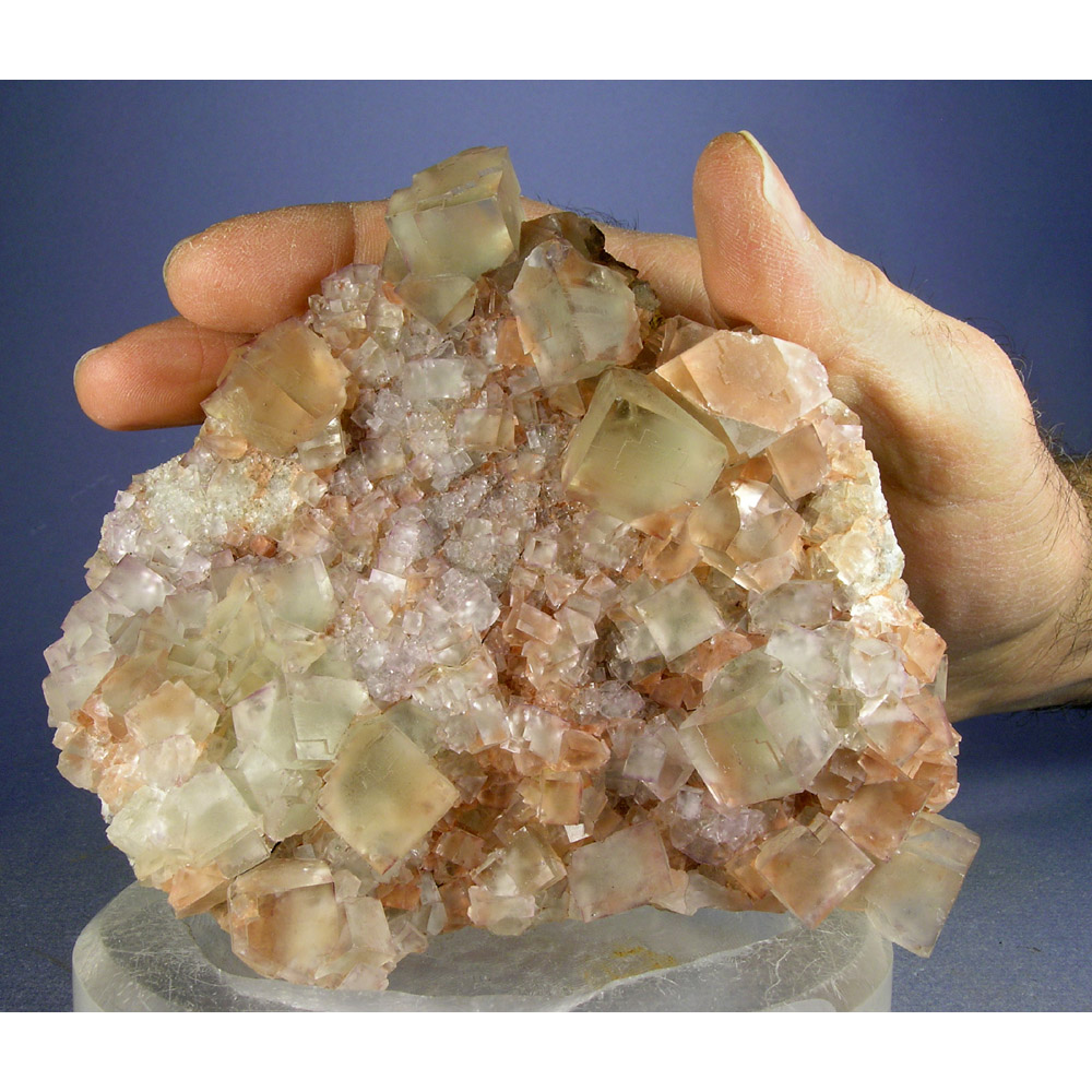 Fluorite from Tinejdad, Er Rachidia, Morocco