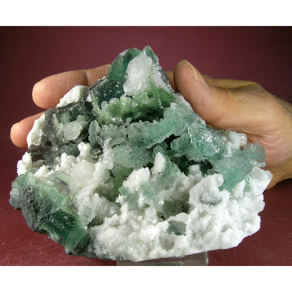 Fluorite, Calcite, Quartz from Xiayang, Yongchun, Fujian Province, China